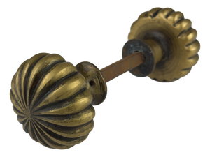 Antique Brass Doorknob, Italy, 1920s
