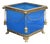 French Blue Opaline Antique Jardiniere For Sale