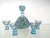 Vintage Art Deco Carafe with Glasses in Hand-Painted Crystal Glass, 1930, Set of 5 For Sale - Image 17 of 17