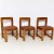 Wooden Chairs and Dining Table by Guillaumes, 1960s, Set of 3 For Sale - Image 10 of 14