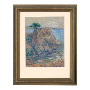 Veteran Cypress at Carmel California by Hugh Moran 1936