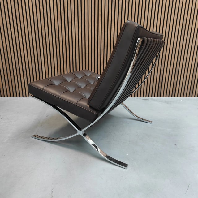 Ludwig Mies van der Rohe Barcelona Relax Chair by Ludwig Mies Van Der Rohe for Knoll Inc. / Knoll International, 2010s For Sale - Image 4 of 8