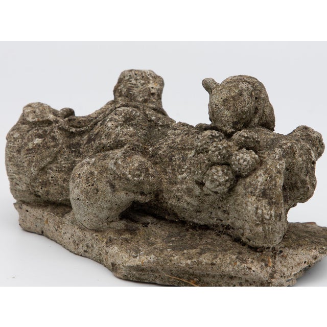 English Reconstituted Stone Family of Mice Garden Ornament, England 20th C. For Sale - Image 3 of 8