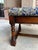 Antique English Oak Bench Upholstered Window Seat Jacobean Revival C1920 For Sale - Image 10 of 18
