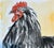 Original watercolor ink and wash painting on paper of a “Little Black Hen” in my barnyard. Approximately 11 x 10 inches....