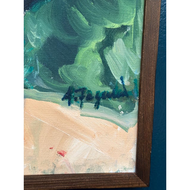Asta Fagerlund, Gläntan, 1987, Oil on Canvas, Framed For Sale - Image 4 of 14
