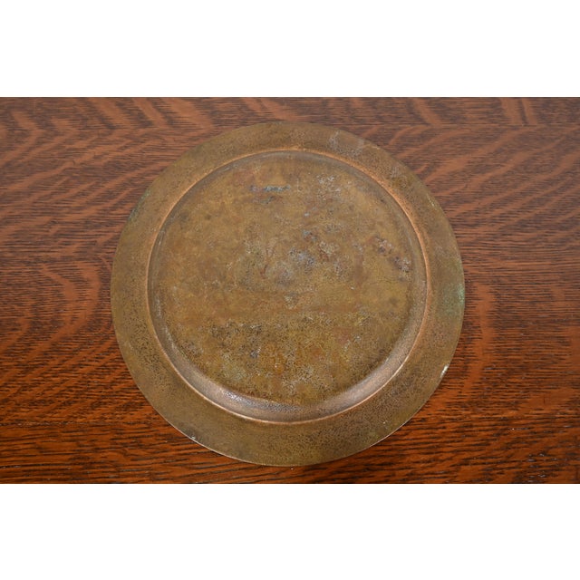 Tiffany Studios New York Bronze Plate For Sale - Image 9 of 12