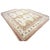 Islamic Afghan Sultanabad Masters Wool 8 x 10 Ivory, Tan, Red & Light Blue Handmade Area Rug #1143755 For Sale - Image 3 of 8
