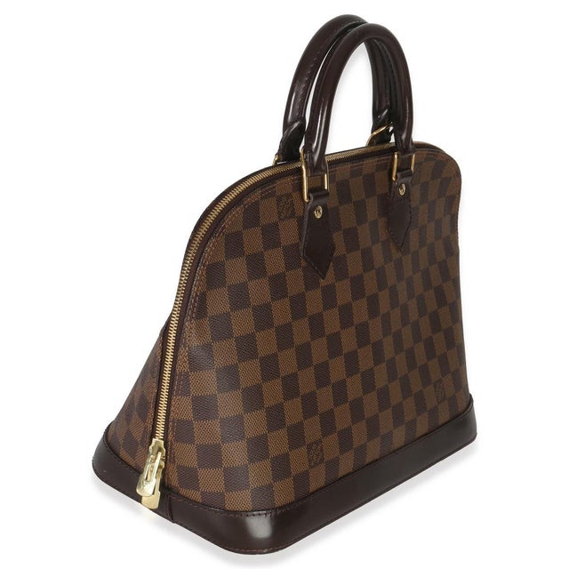 Contemporary Damier Ebene Canvas Alma PM For Sale - Image 3 of 8