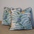 Not Yet Made - Made To Order Brunschwig & Fils Riviere Aqua Pillows With Blue Cord For Sale - Image 5 of 6