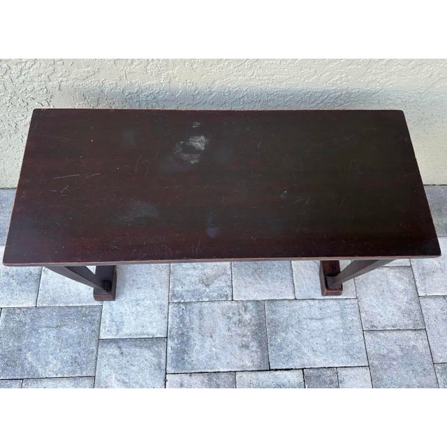 Brown Vintage Early-Mid 20th Century Mahogany Piano Bench With Storage For Sale - Image 8 of 12