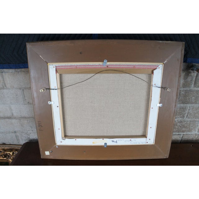 White Sails American Impressionist Oil Painting After Edward Henry Potthast 28" For Sale - Image 10 of 11