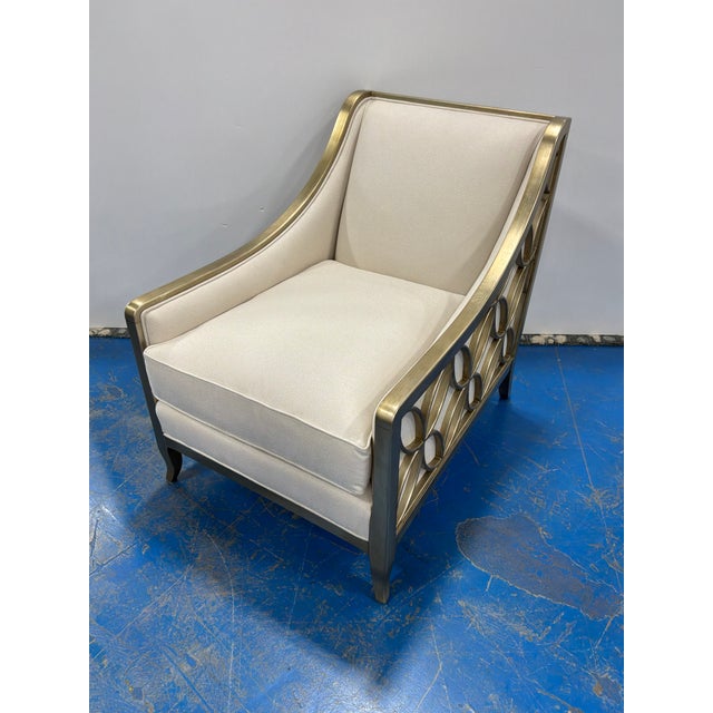 Modern Caracole Social Butterfly Chair For Sale - Image 3 of 9