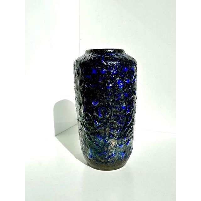 Fat Lava Ceramic Floor Vase by Franz Karl for Scheurich, Germany, 1960s For Sale - Image 11 of 16