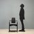 Ergonomic chair 'Actulum Balans' produced by Varier in the 1990s, featuring a sturdy and flexible wooden frame that...
