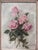 1900 - 1909 Antique Style Signed Floral Oil Painting of Pink Roses by M. J. Bennett, Dated 1905 For Sale - Image 5 of 8