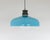 Blue Large Glass L 72 Pendant by Alessandro Pianon for Vistosi, 1960s For Sale - Image 8 of 10