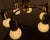 Hollywood Regency Space Age Brass Ceiling Light For Sale - Image 10 of 11