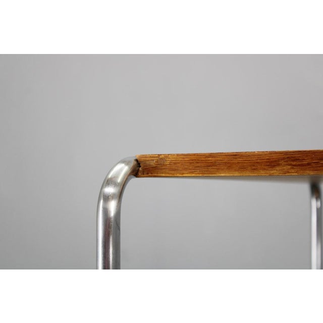 Bauhaus Side Table by Marcel Breuer, Czechoslovakia, 1930s For Sale - Image 9 of 15
