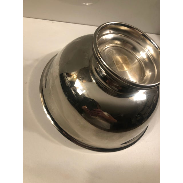 Vintage Paul Revere Style Footed Silver Bowl For Sale - Image 6 of 6