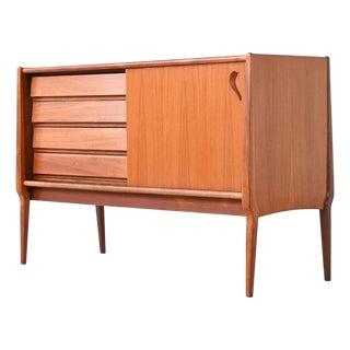 Small Sideboard in Walnut from Bosteels Meubelen, Belgium, 1960 For Sale