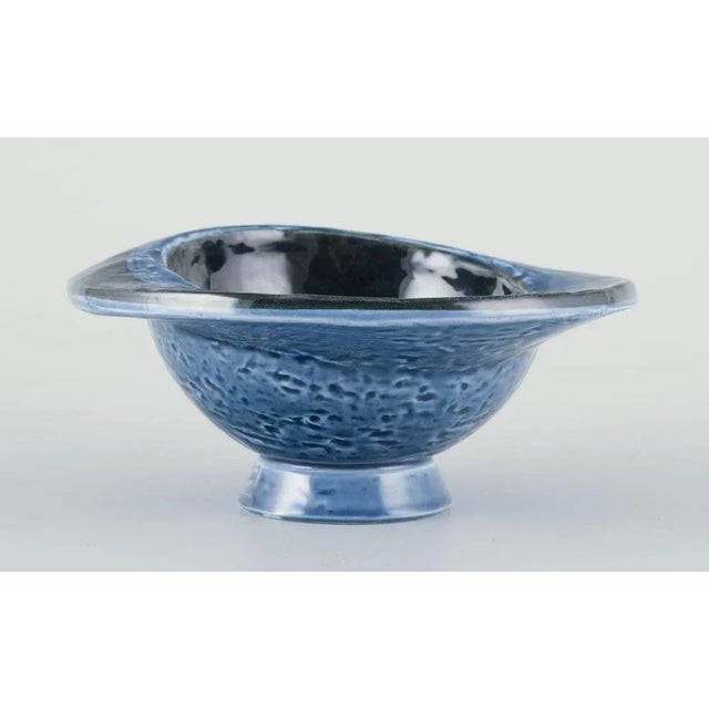 Ceramic Bowl with Abstract Motif by Vilhelm Bjerke-Petersen for Rörstrand, 1960s For Sale - Image 4 of 9