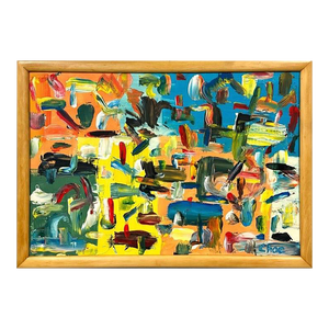Chromatic Symphony by Chae Flux Abstract Painting