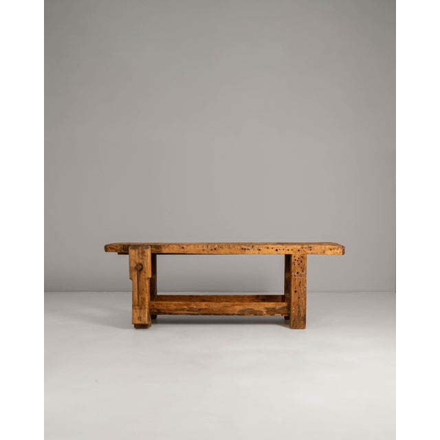 20th Century French Wooden Work Table For Sale - Image 16 of 18