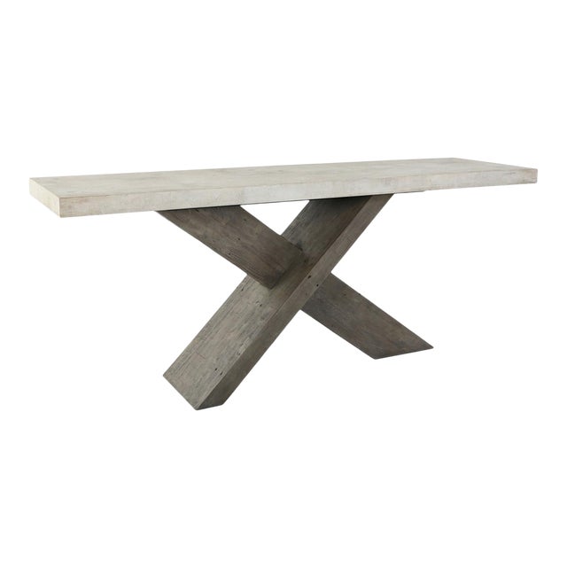 X Base Console Table Chairish