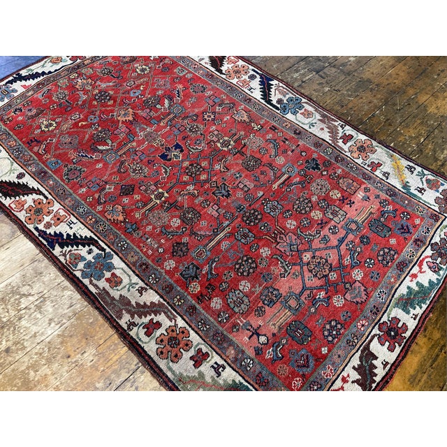 Antique Bidjar Rug, 1890s For Sale - Image 6 of 18