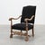 Antique Louis XIII Chair in Black Linen, France, 1800s For Sale - Image 15 of 15