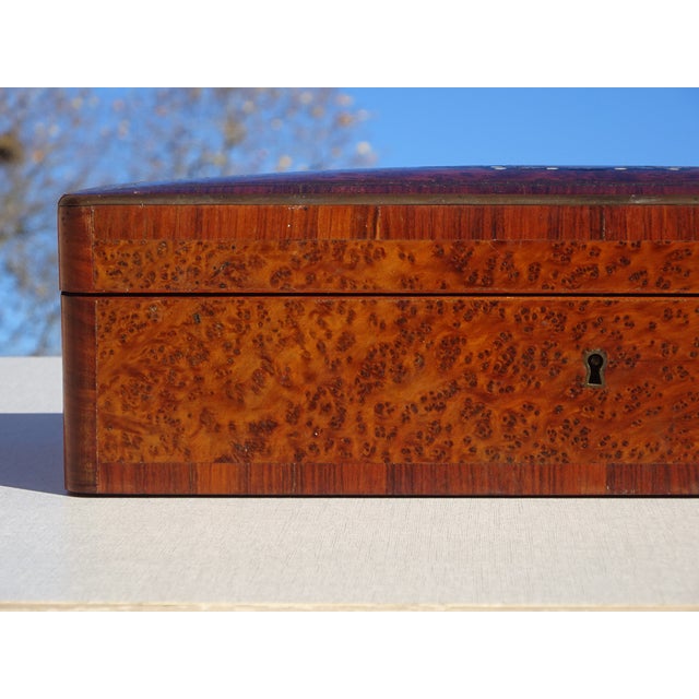 Cedar Wood Pen Case, 1800s For Sale - Image 3 of 18
