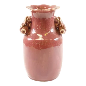 Antique Chinese Oxblood Porcelain Vase