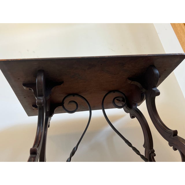 Mid 20th Century Willem Dieperink Langeris Arts & Crafts Copper Panel Relief Table For Sale - Image 13 of 16