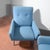 Set of Blue Armchairs with Metal and Bases, 1960s For Sale - Image 17 of 18