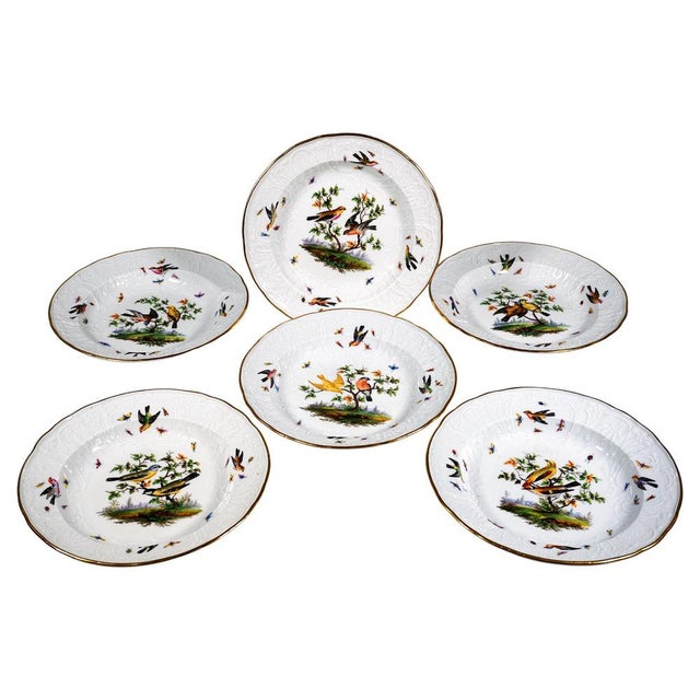 Splendour Plates from Meissen, 1850, Set of 6 For Sale - Image 11 of 11