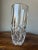 Lady Anne by GORHAM CRYSTAL vase Blown Glass, Hand cut/carved Crafted In West Germany Discontinued Piece Made of Lead...
