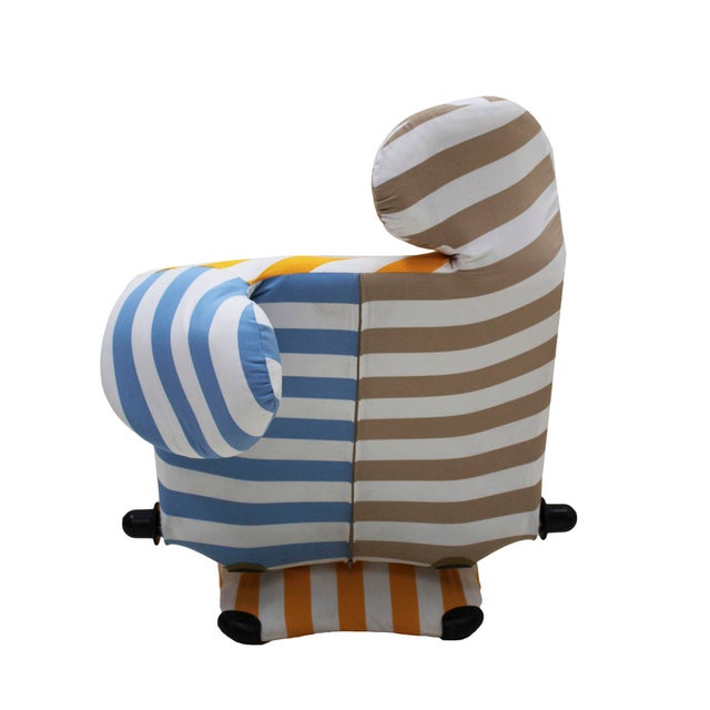 Wink 111 Chaise Lounge by Toshiyuki Kita for Cassina, 1980s For Sale - Image 10 of 14