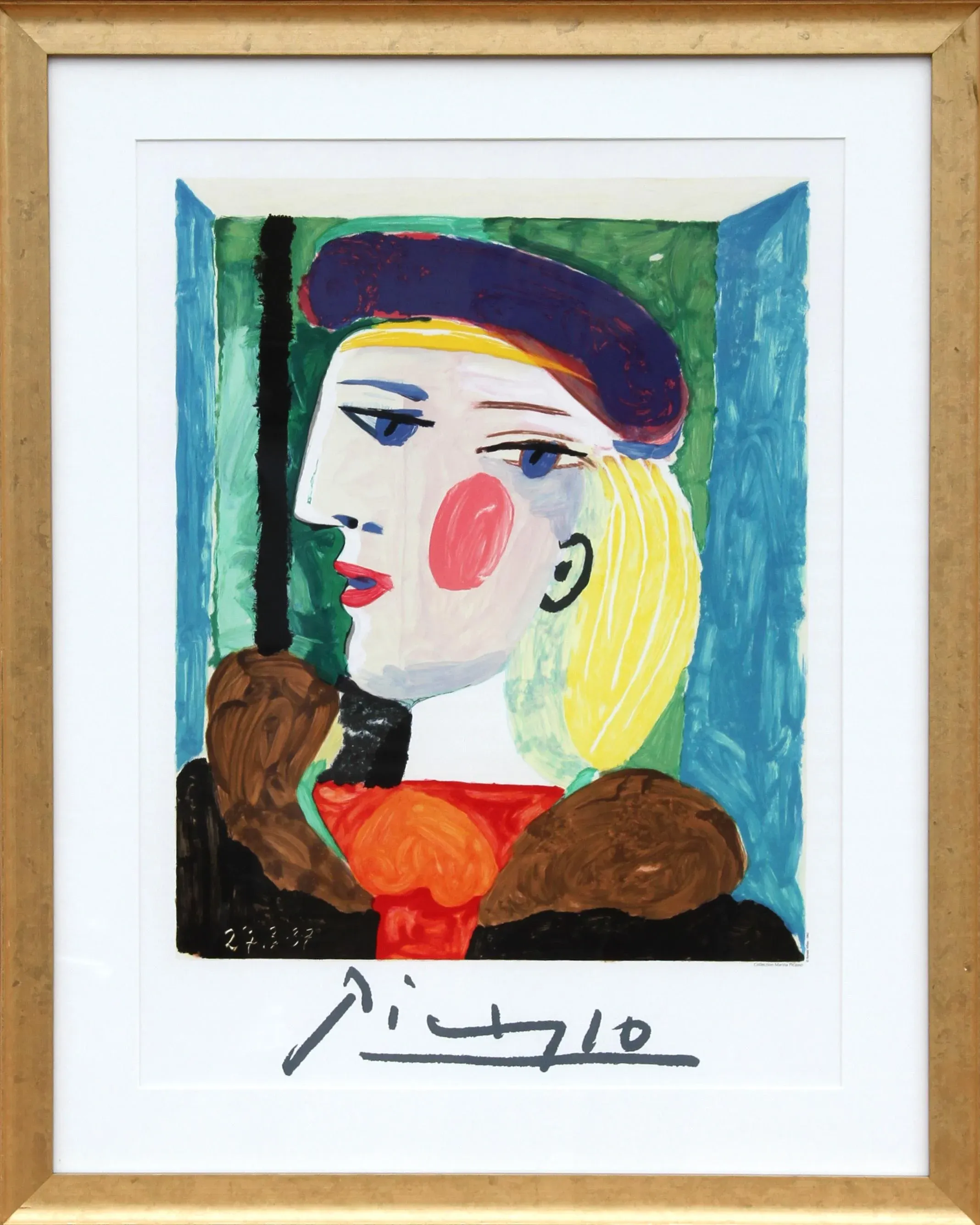 2024年100人100点絵画入賞 Piero Hearts 春の女 1980s 