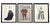 White Vintage Framed Theatrical Costume Design Prints – Set of 3 For Sale - Image 8 of 8