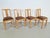 Brown Arts and Crafts Dining Chairs, 1930s, Set of 4 For Sale - Image 8 of 14