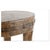 Brown Low Stool in Wood For Sale - Image 8 of 10