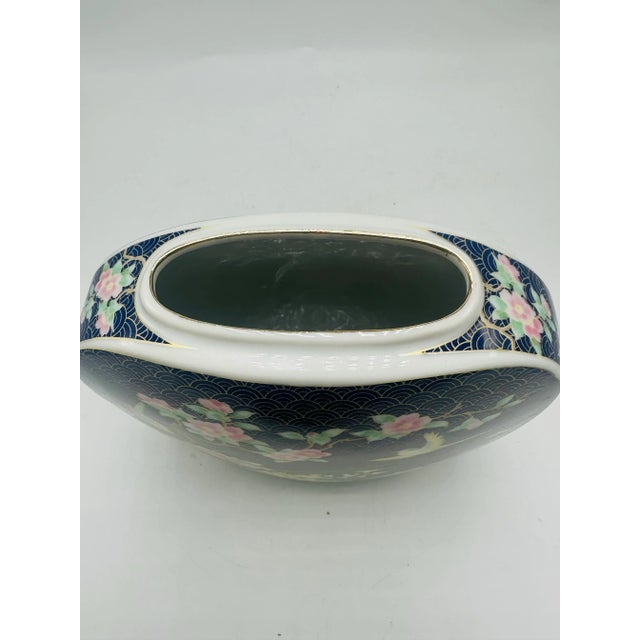 1970s Vintage Chinoiserie Vase For Sale - Image 5 of 6