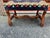 Late 20th Century Vintage French Louis XIII Style Os De Mouton Backless Bench For Sale - Image 9 of 14