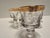 Murano Wine Glasses with Gilt Medici Rims, 1970s, Set of 6, in Flawless conditions. Designed 1970 to 1979 I have official...