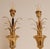 Gold 1970s Mid Century French Table Lamps Crystal and Gold Brass Reed Modern Lamps - A Pair For Sale - Image 8 of 12