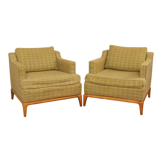 Mid Century Modern Lounge Chairs - A Pair For Sale