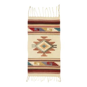 Late 20th Century Vintage New Mexico Kilim Rug, 01'09 X 03'02