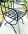19th C. English Gothic Revival Wrought Iron Garden Chairs, a Pair For Sale - Image 12 of 12