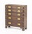 Campaign Style Brass Mounted Chest of Drawers For Sale - Image 4 of 7